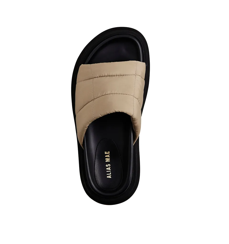 ALIAS MAE Womens Clem Sandals Latte
