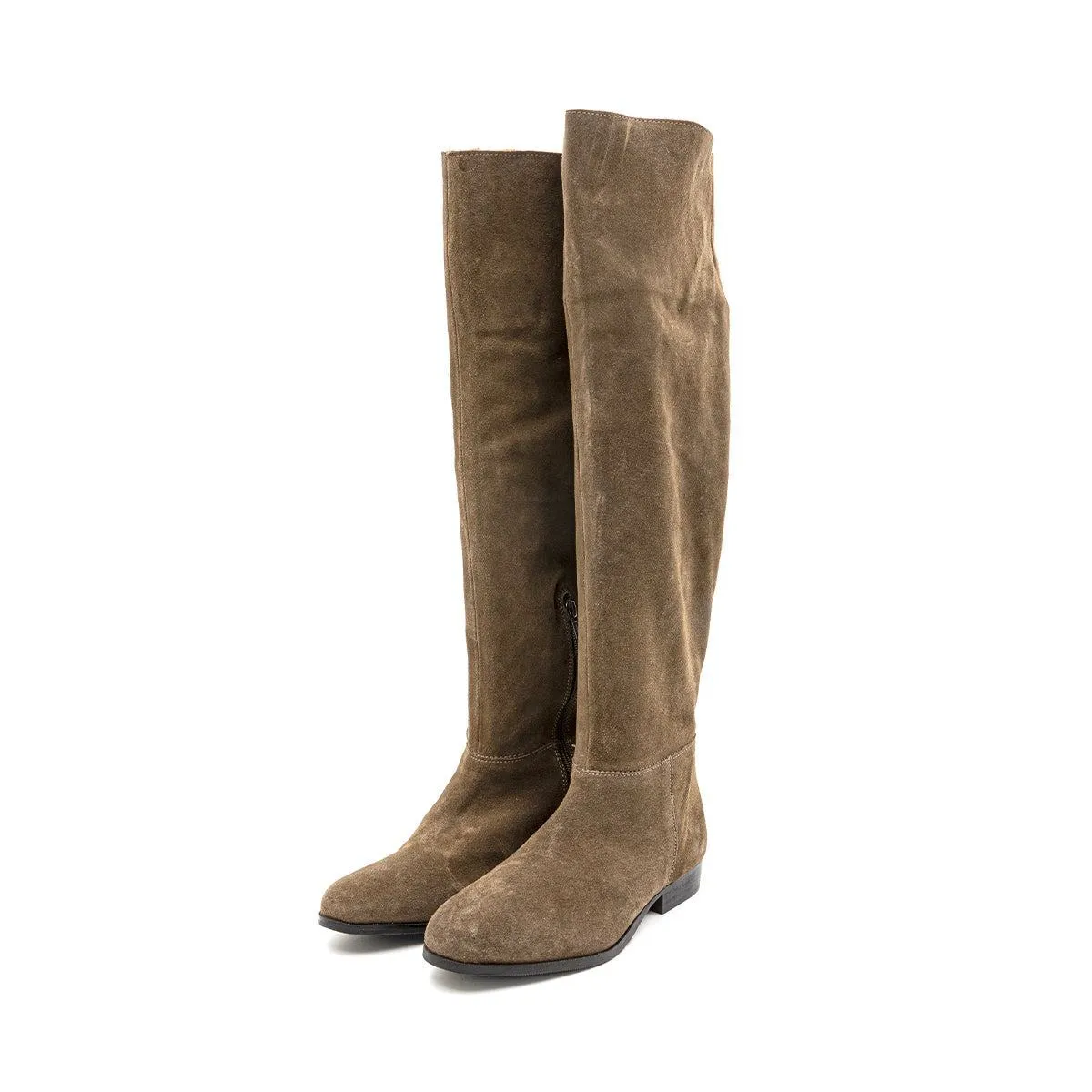 An Other A High Boots Suede Brown Colour For Women