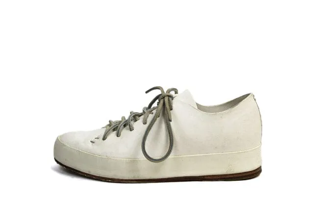 Leather Lace-Up Sneakers