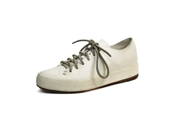 Leather Lace-Up Sneakers