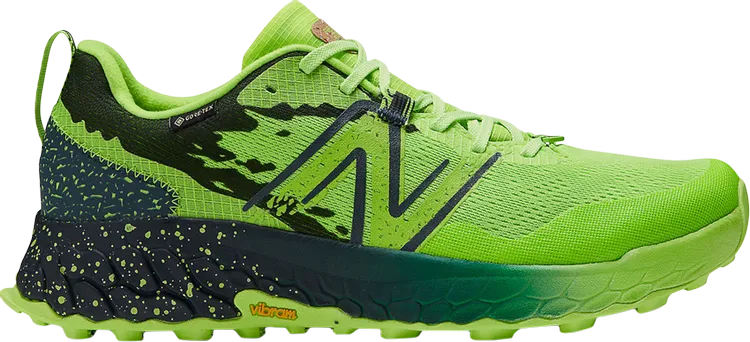 New Balance Fresh Foam X Hierro v7 GORE-TEX 'Pixel Green Natural Indigo' sneakers, green