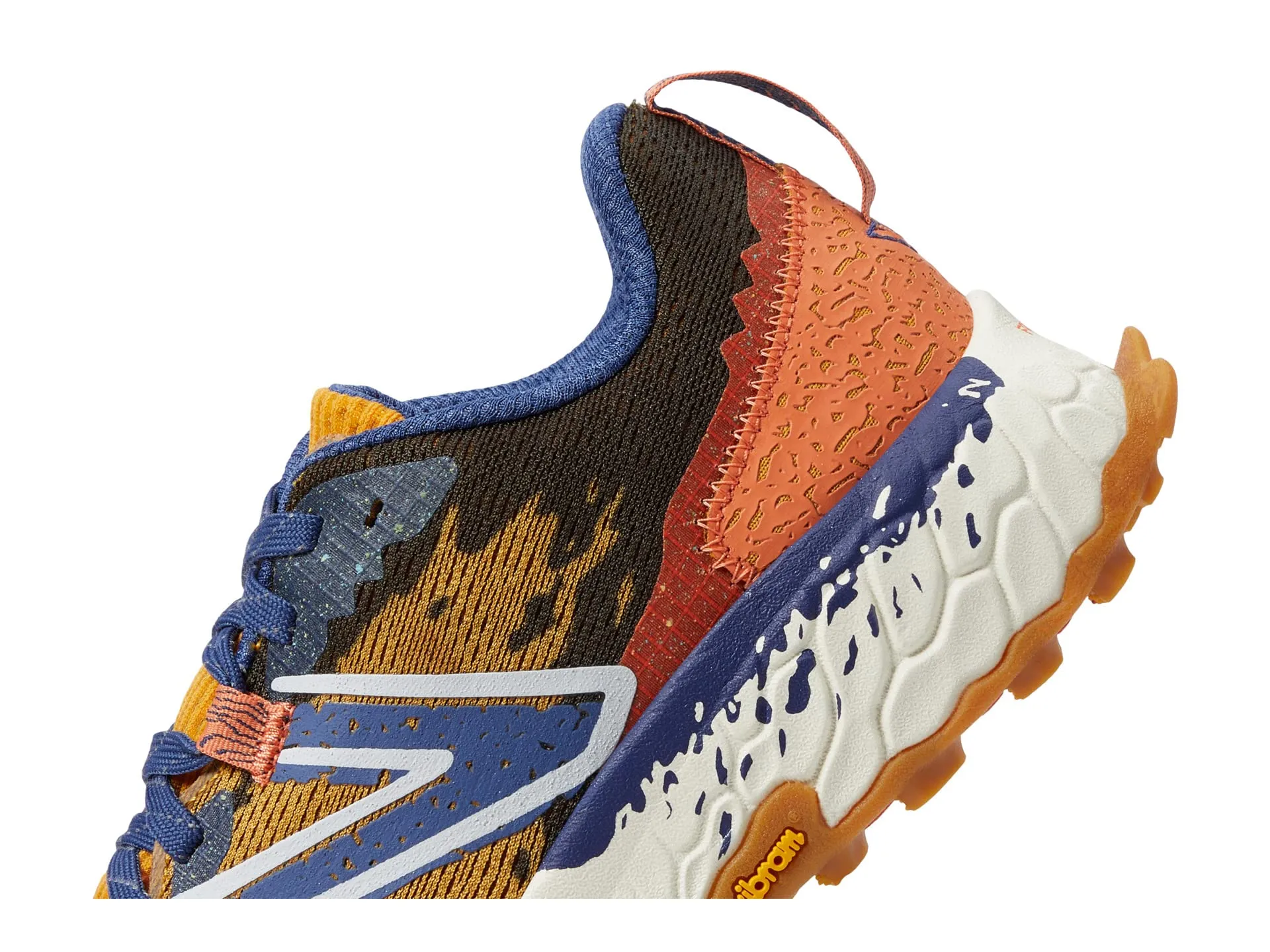 New Balance Fresh Foam X Hierro v7 sneakers, brown/blue