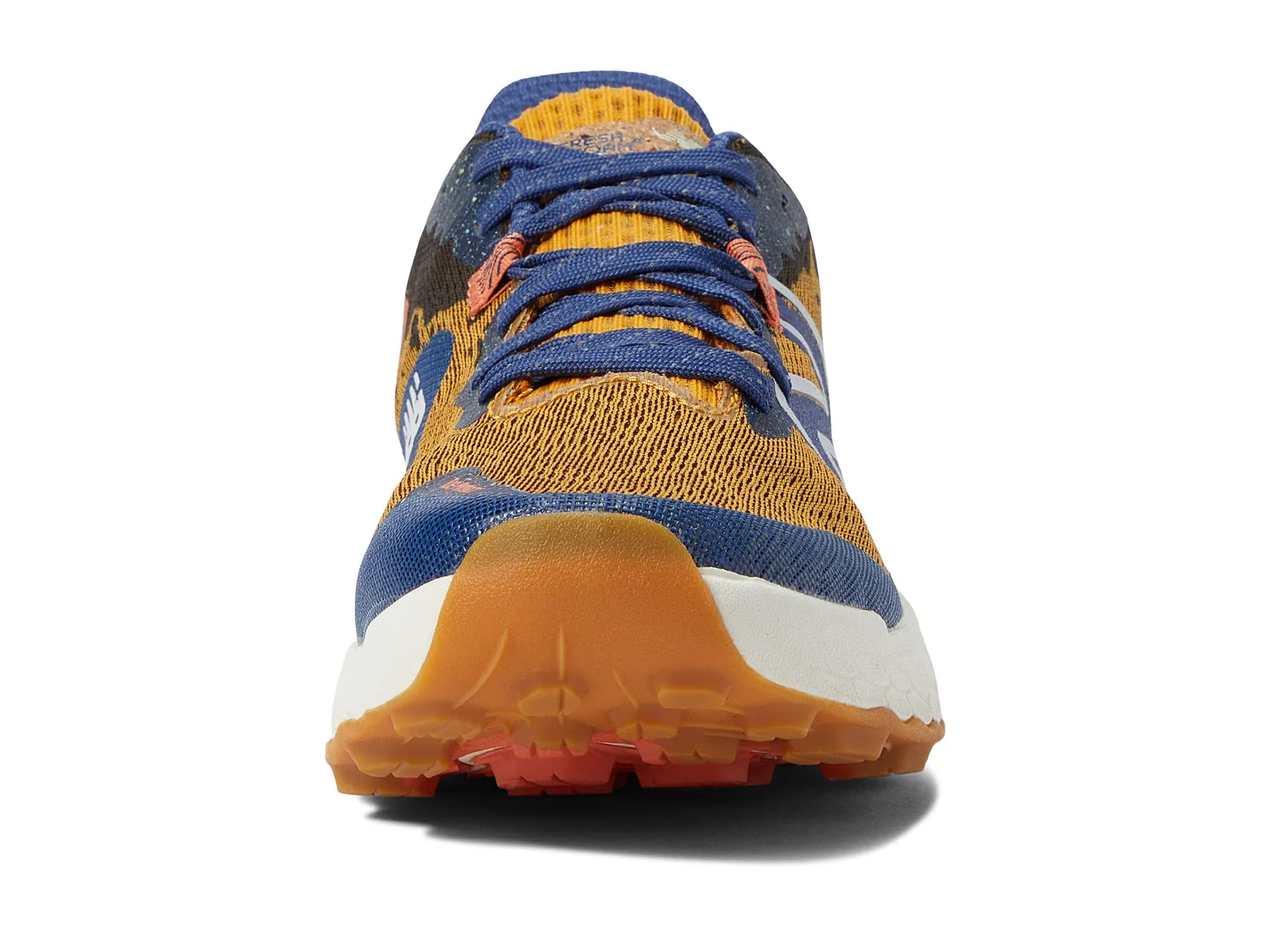 New Balance Fresh Foam X Hierro v7 sneakers, brown/blue