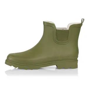 NORTY Womens 6-11 Matte Olive 6 Rain Boots 16602