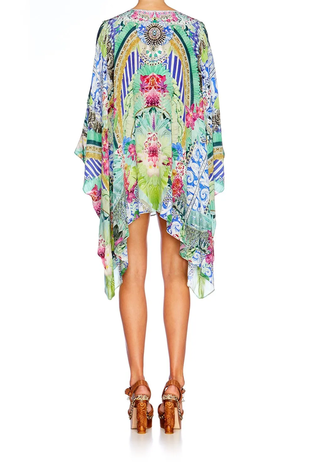 SPLIT FRONT SHORT KAFTAN BAHIA BLISS