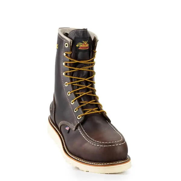 Thorogood MOC TOE 1957 Series – Waterproof Boots – 8″ Briar Pitstop Safety Toe – Maxwear Wedge™
