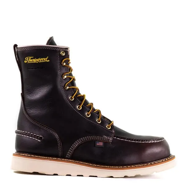 Thorogood MOC TOE 1957 Series – Waterproof Boots – 8″ Briar Pitstop Safety Toe – Maxwear Wedge™